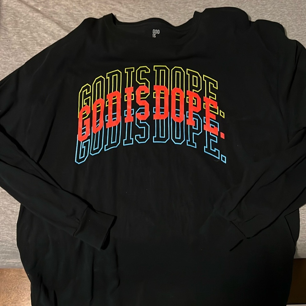 God Is Dope Long Sleeve shirt